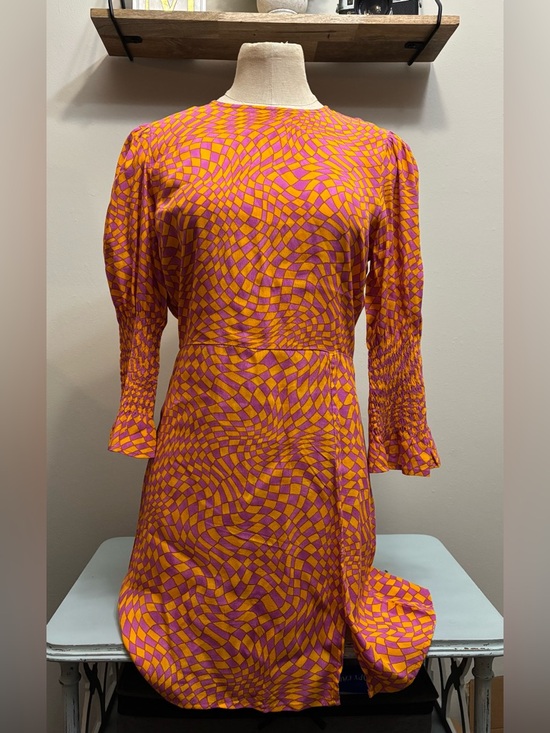 Olivaceous Dresses & Skirts - Boutique Orange and Purple Dress Sz Medium